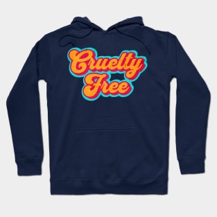 Retro Cruelty-Free Graphic Logo Hoodie